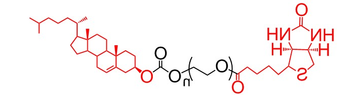 胆固醇-聚乙二醇-生物素、胆固醇PEG生物素、Cholesterol-PEG-Biotin
