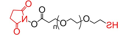 巯基-聚乙二醇-活性脂、HS-PEG-NHS、SH-PEG-NHS