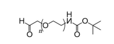 叔丁氧羰基-氨基-聚乙二醇-醛基，BOC-NH-PEG-CHO，CHO-PEG-BOC-NH