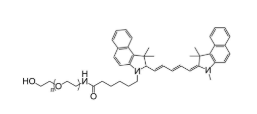 Cy5.5-聚乙二醇-羟基，Cy5.5-PEG-OH，羟基-PEG-CY5.5