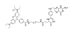 FA-PEG-RB，叶酸-聚乙二醇-罗丹明，Folic acid-PEG-RB 
