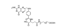 叶酸-聚乙二醇-羧基，FA-PEG-COOH，COOH-PEG-FA