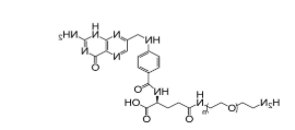 FA-PEG-NH2，叶酸-聚乙二醇-氨基，Folic acid-PEG-Amine