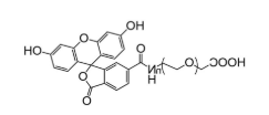 FITC-PEG-COOH，荧光素PEG羧基，羧基聚乙二醇荧光素