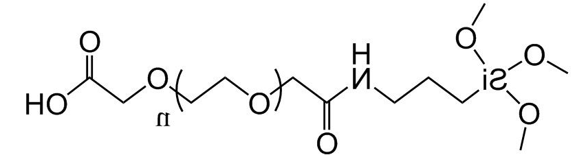 COOH-PEG-Silane， 羧基聚乙二醇硅烷，Silane-PEG-COOH