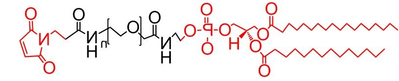 磷脂-聚乙二醇-马来酰亚胺，DSPE-PEG-MAL，DSPE-PEG-马来酰亚胺