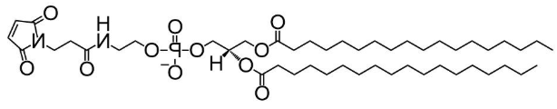DSPE-MAL，DSPE-Maleimide，二硬脂酰磷脂酰乙醇胺改性马来酰亚胺