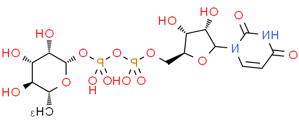UDP-鼠李糖，CAS:1955-26-6，UDP-rhamnose