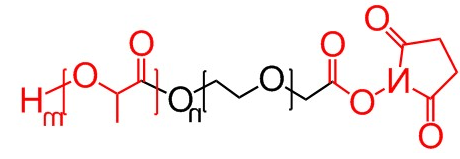 PLA-PEG-NHS、nhs-peg-pla、羟基琥珀酰亚胺酯-聚乙二醇-聚乳酸、活性脂-PEG-聚乳酸