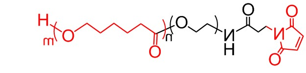 PCL-PEG-MAL，聚己内酯PEG马来酰亚胺， 聚己内酯聚乙二醇马来酰亚胺