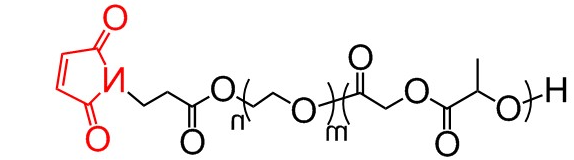 PLGA-PEG-MAL，聚乳酸-羟基乙酸共聚物-聚乙二醇-马来酰亚胺