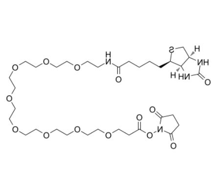 Biotin-PEG8-NHS ester