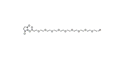 Azido-PEG9-NHS ester Azido-PEG9-NHS ester