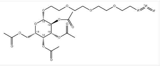 Azido-PEG4-tetra-Ac-beta-D-glucose