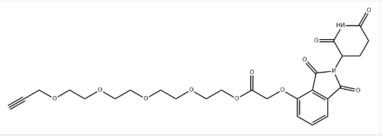 Thalidomide-O-amido-PEG4-propargyl