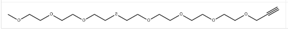 m-PEG3-S-PEG4-propargyl