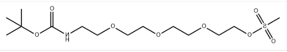 t-Boc-N-Amido-PEG4-Ms