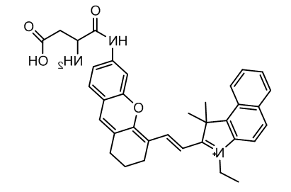 天冬氨酰氨基肽酶(DNPEP)荧光探针