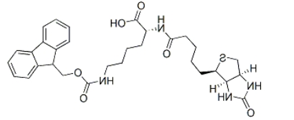 N-Fmoc-N'-生物素-L-赖氨酸 N-Fmoc-N'-生物素-L-赖氨酸