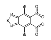 	4,7-二溴-5,6-二硝基苯并[c][1,2,5]噻二唑	 