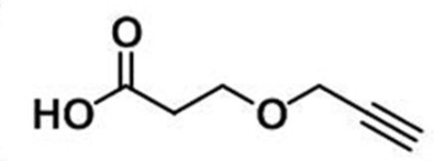 CAS:55683-37-9；丙炔-单乙二醇-羧酸；Alkyne-PEG1-acid；Propargyl-PEG1-acid