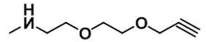 CAS:1835759-76-6；炔基-二聚乙二醇-甲胺；Alkyne-PEG2-methylamine