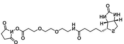 CAS:596820-83-6；(+)-Biotin-PEG2-NHS Ester；生物素二聚乙二醇活性酯