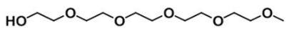 CAS:23778-52-1；2,5,8,11,14-五氧杂-16-十六烷醇；m-PEG5-alcohol
