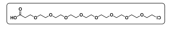 Cl-PEG8-acid