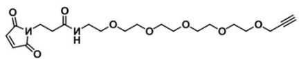 CAS 1416711-51-7；炔丙基-五聚乙二醇-马来酰亚胺；Alkyne-PEG5-Mal