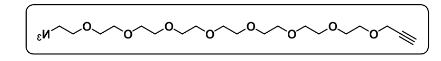 Propargyl-PEG8-N3