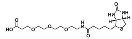 CAS:252881-76-8；生物素三聚乙二醇丙酸；(+)-Biotin-PEG3-Acid