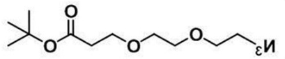 CAS 1271728-79-0；叠氮二聚乙二醇丙酸叔丁酯；Azide-PEG2-t-Butyl ester；Azide-PEG2-COOtBu