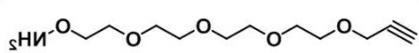 CAS:1835759-78-8；氨氧基-四聚乙二醇-丙炔；Amineoxy-PEG4-Alkyne