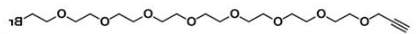 CAS:2055046-25-6；炔丙基-八聚乙二醇-溴化物；Alkyne-PEG8-Br