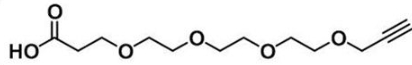 CAS:1415800-32-6；炔基-四聚乙二醇-羧基；Propargyl-PEG4-COOH