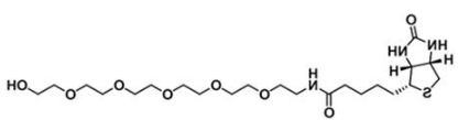 CAS:906099-89-6；生物素-六聚乙二醇-醇；(+)-Biotin-PEG6-OH