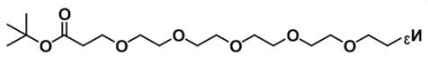 叠氮五聚乙二醇丙酸叔丁酯；Azide-PEG5-t-Butyl ester；Azide-PEG5-COOtBu