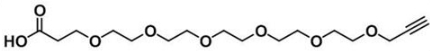 CAS:1951438-84-8；炔基-六聚乙二醇-羧基；Propargyl-PEG6-COOH