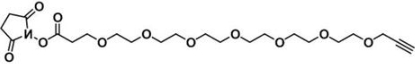 CAS:2093152-77-1；炔基-七聚乙二醇-活性酯；Propargyl-PEG7-NHS ester