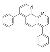 	4,7-二苯基-1,10-菲咯啉	 
