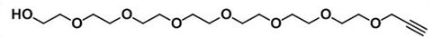 CAS:1422023-54-8；炔基-八聚乙二醇-羟基；Propargyl-PEG8-alcohol
