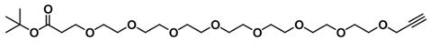 丙炔基-八聚乙二醇-丙酸叔丁酯；Alkyne-PEG8-COOtBu