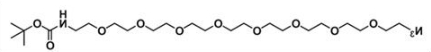 叠氮-九聚乙二醇-氨基叔丁氧羰基；Azide-PEG9-NH-Boc；BocNH-PEG9-CH2CH2N3