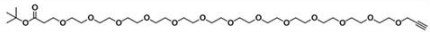 丙炔基-十三聚乙二醇-丙酸叔丁酯；Alkyne-PEG13-COOtBu