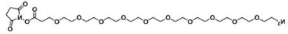 叠氮十聚乙二醇活性酯；Azide-PEG10-NHS ester；N3-PEG10-NHS