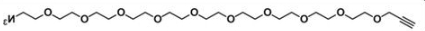 丙炔基-十聚乙二醇-叠氮；Alkyne-PEG10-Azide