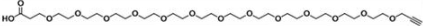 丙炔-十三乙二醇-羧酸；Alkyne-PEG13-acid；Propargyl-PEG13-acid