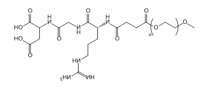 mPEG-RGD;甲氧基聚乙二醇-精氨酰-甘氨酰-天冬氨酸