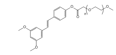 mPEG-PSB 甲氧基聚乙二醇-紫檀芪的用途